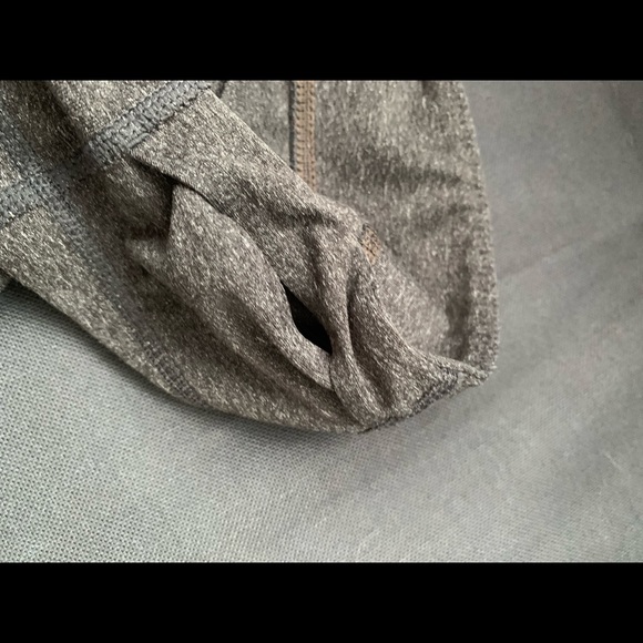 Adidas Cliamalite Crop Capri Dark Gray Leggings - Picture 6 of 6